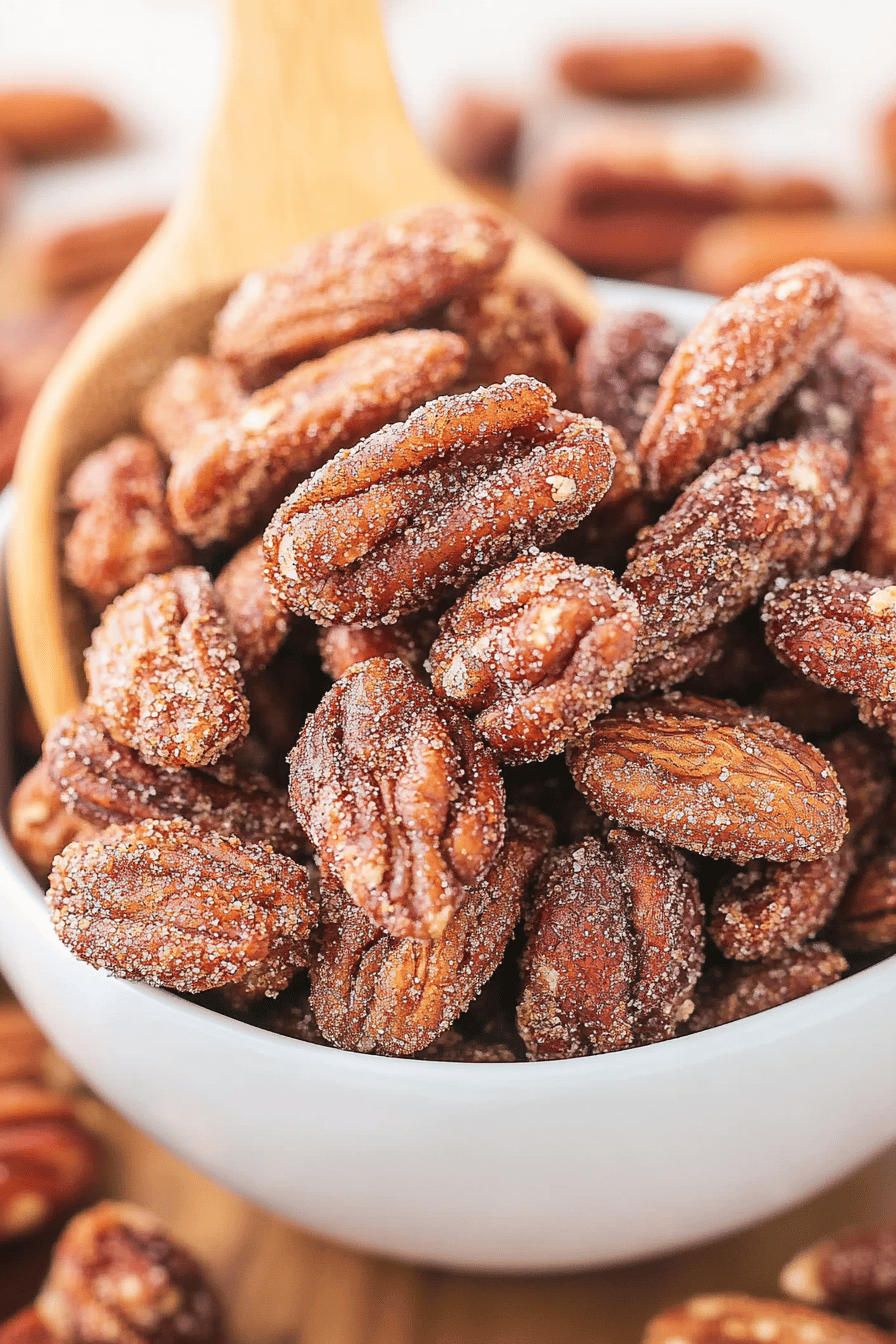 Easy Oven-Baked Candied Nuts Recipe ingredients