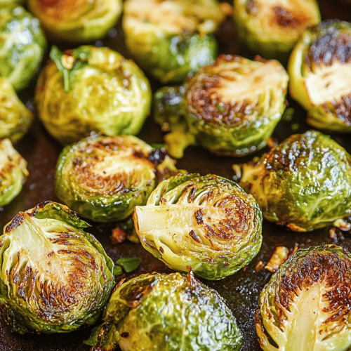 Easy Oven-Roasted Brussels Sprouts Recipe