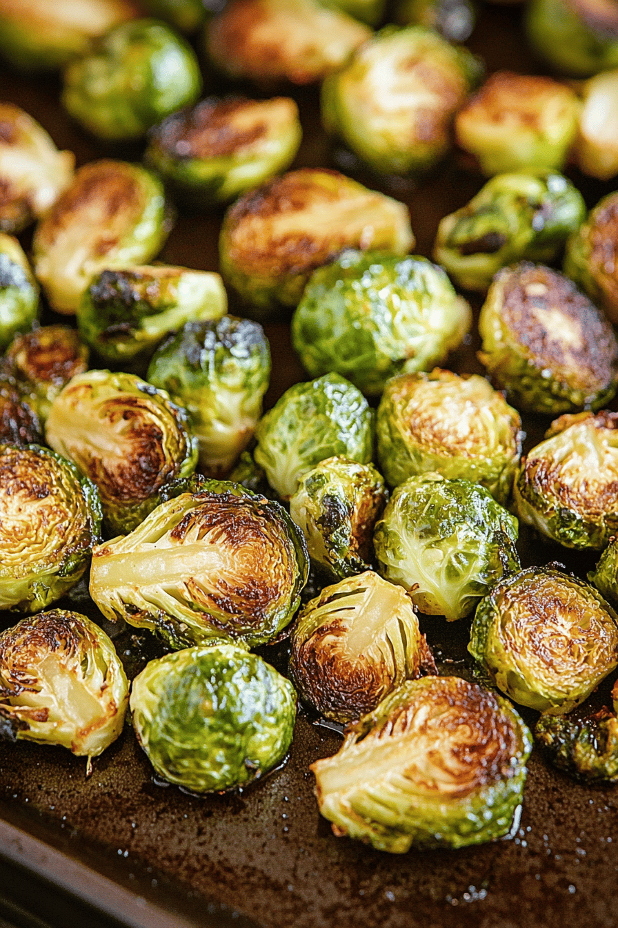 Easy Oven-Roasted Brussels Sprouts Recipe ingredients