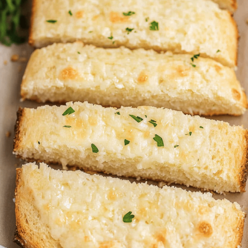 Easy Parmesan Garlic Bread Recipe