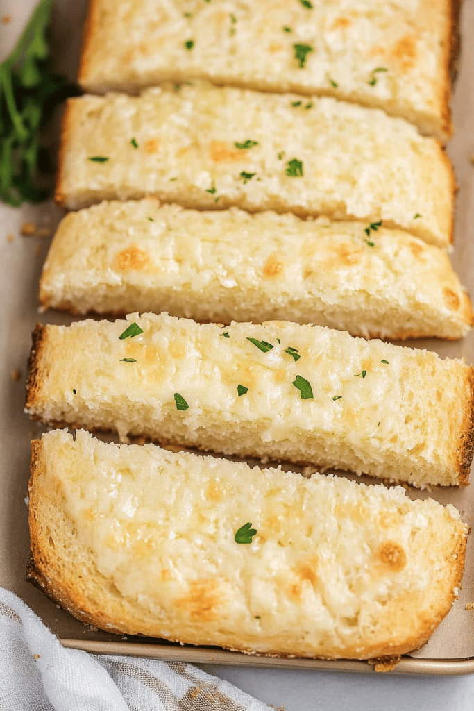 Easy Parmesan Garlic Bread Recipe