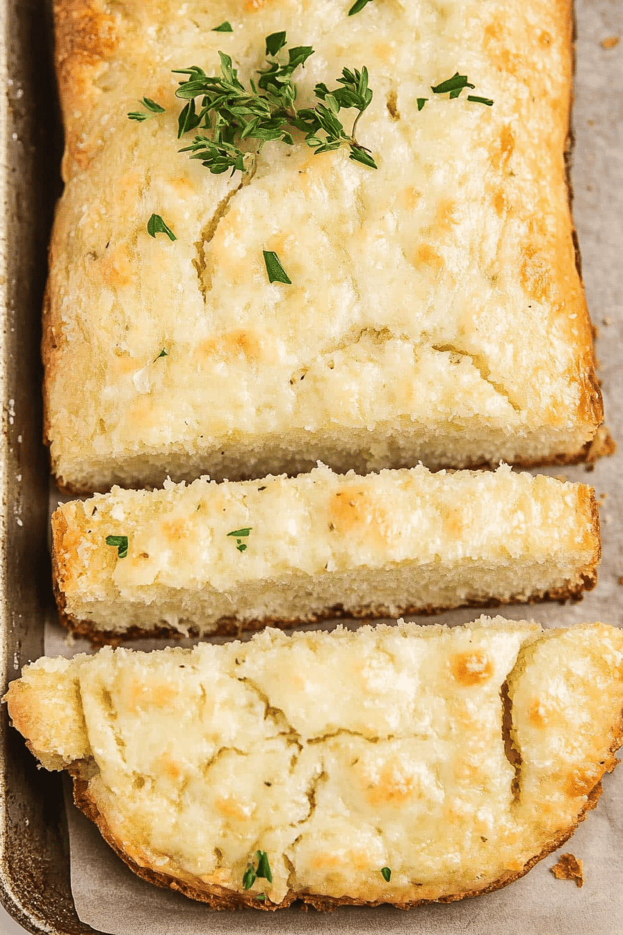 Easy Parmesan Garlic Bread Recipe ingredients