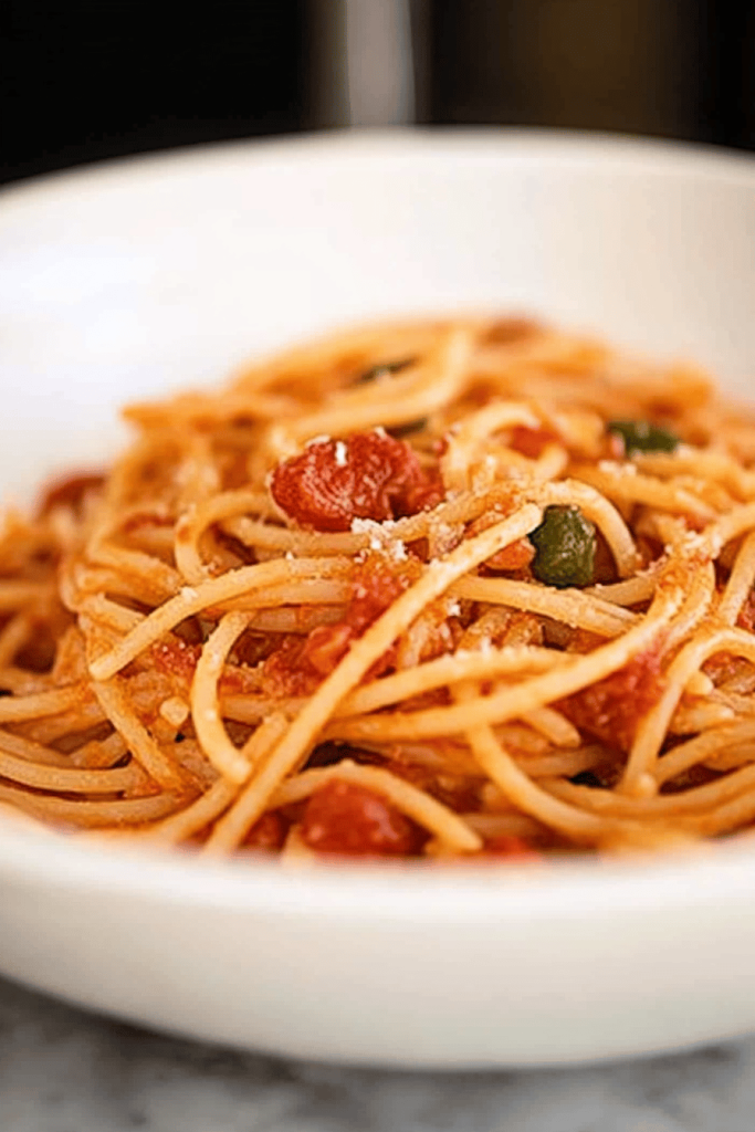 Easy Pasta Puttanesca Recipe