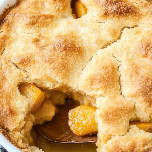 Easy Peach Cobbler Recipe