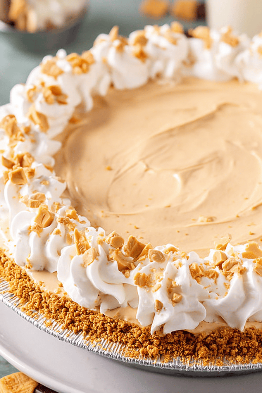 Easy Peanut Butter Pie Recipe ingredients