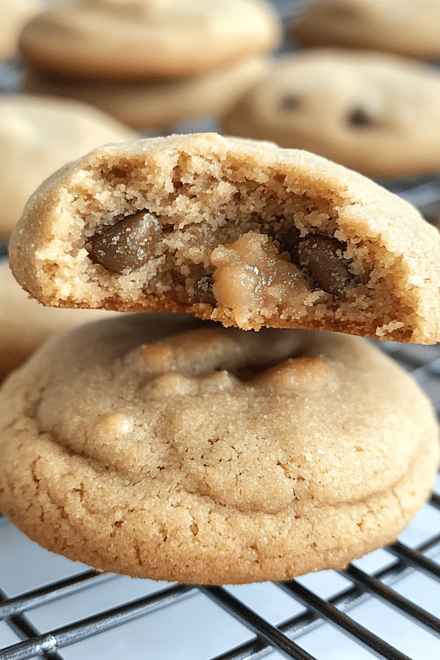 Easy Peanut Butter Surprise Cookies Recipe Final Dish Presentation