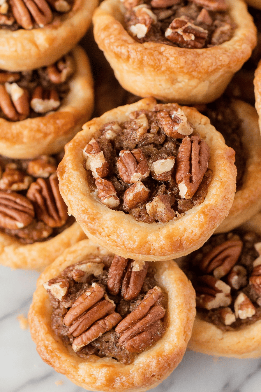 Easy Pecan Tassies Recipe Final Dish Presentation