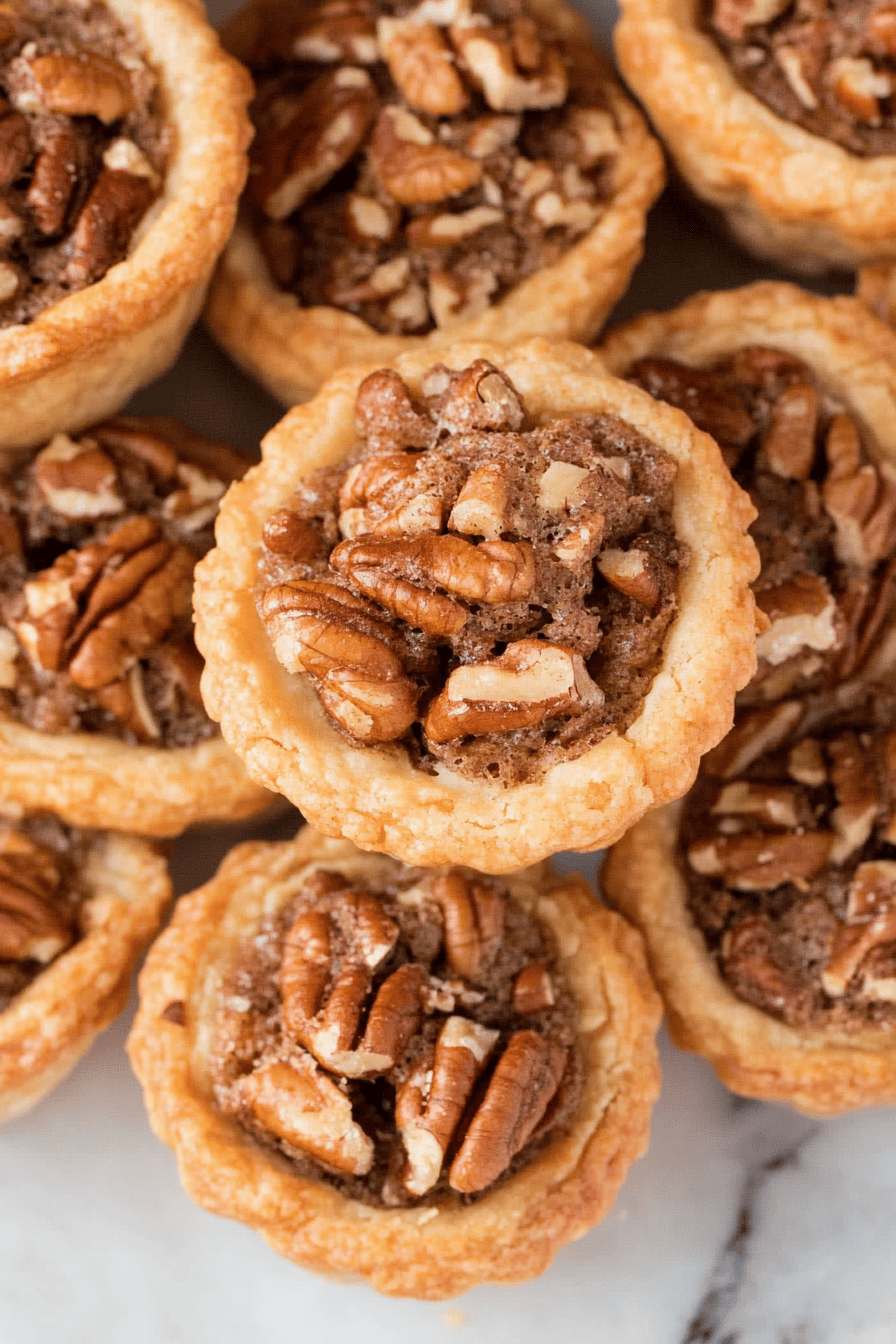 Easy Pecan Tassies Recipe ingredients