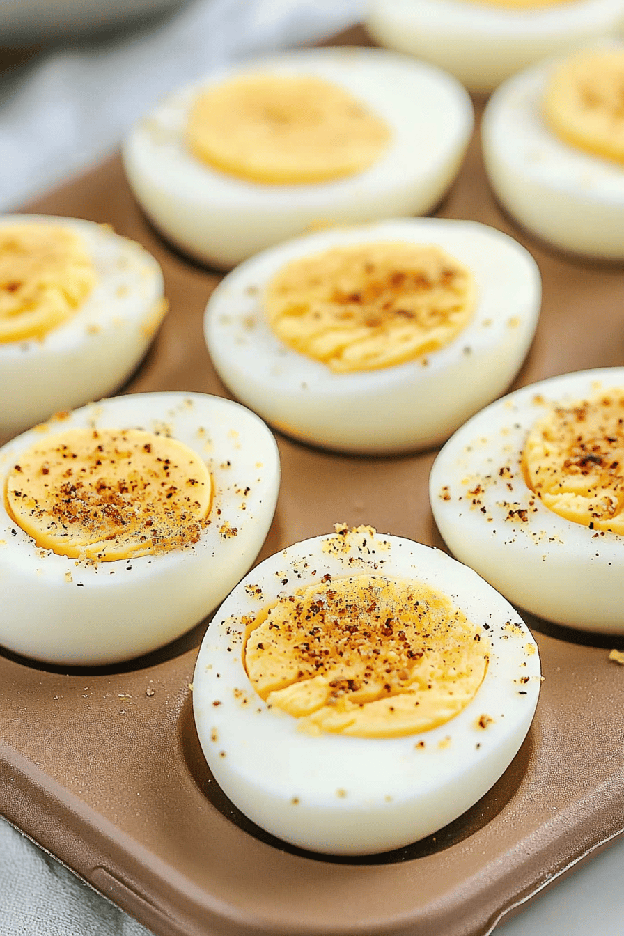 Easy Peel Instant Pot Hard Boiled Eggs Final Dish Presentation