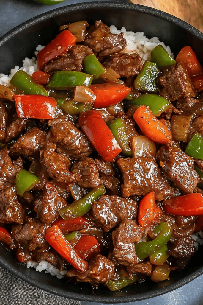 Easy Pepper Steak Recipe