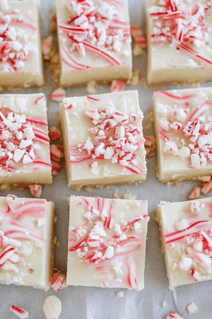 Easy Peppermint Crunch Fudge Recipe