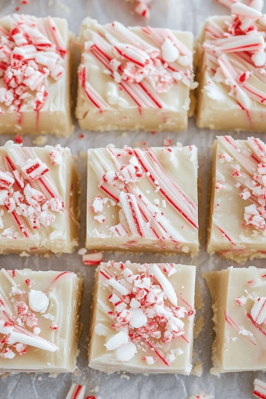 Easy Peppermint Crunch Fudge Recipe ingredients