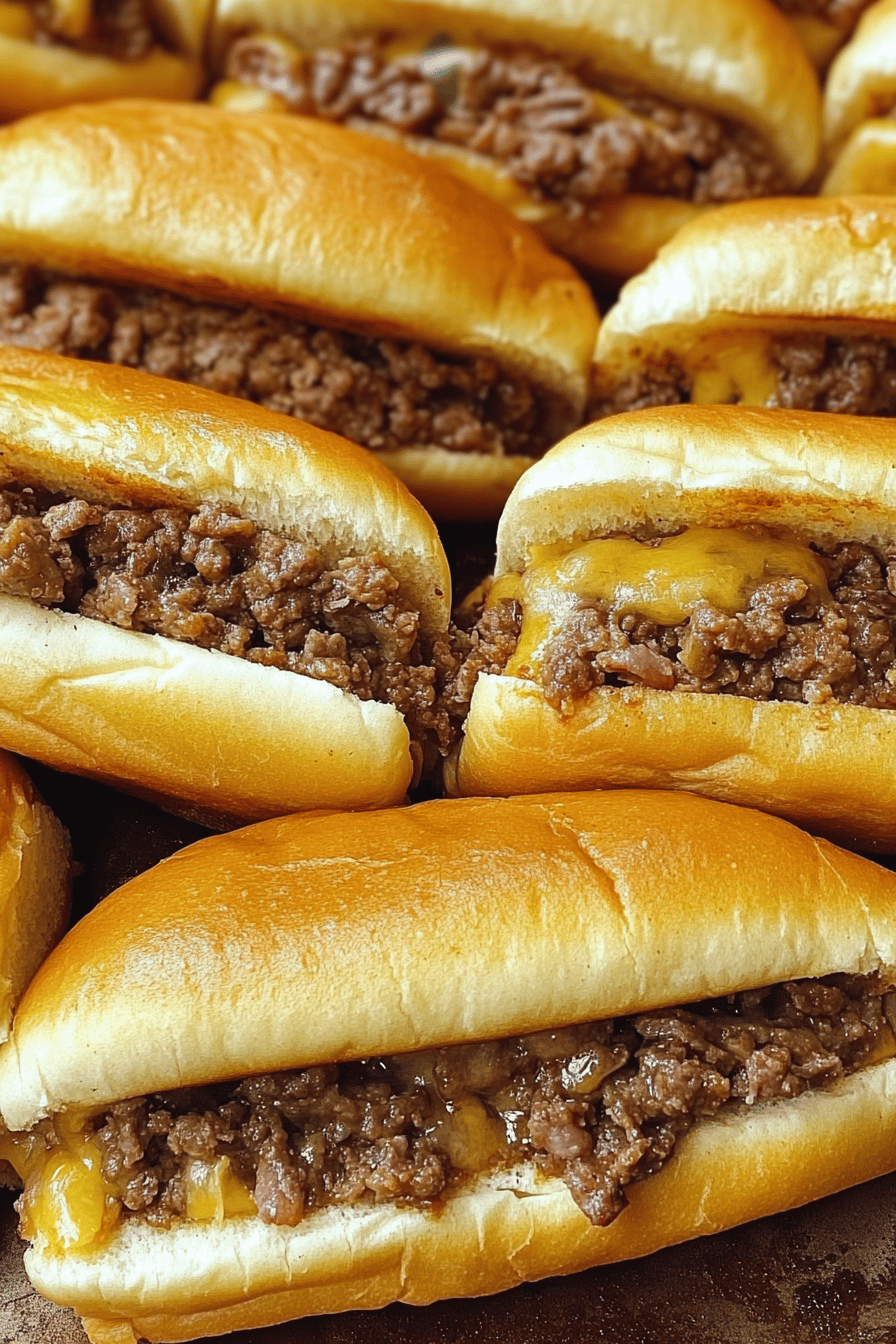 Easy Philly Cheesesteak Sloppy Joes Recipe ingredients