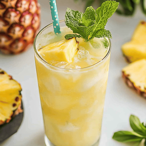 Easy Pineapple Crush Cocktail Recipe