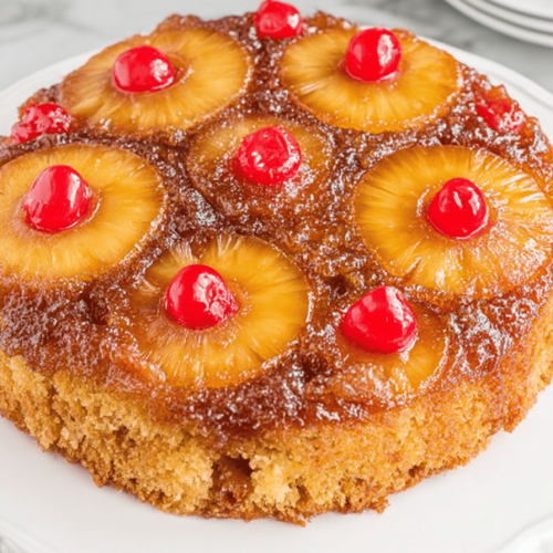 Easy Pineapple Upside-Down Cake Recipe