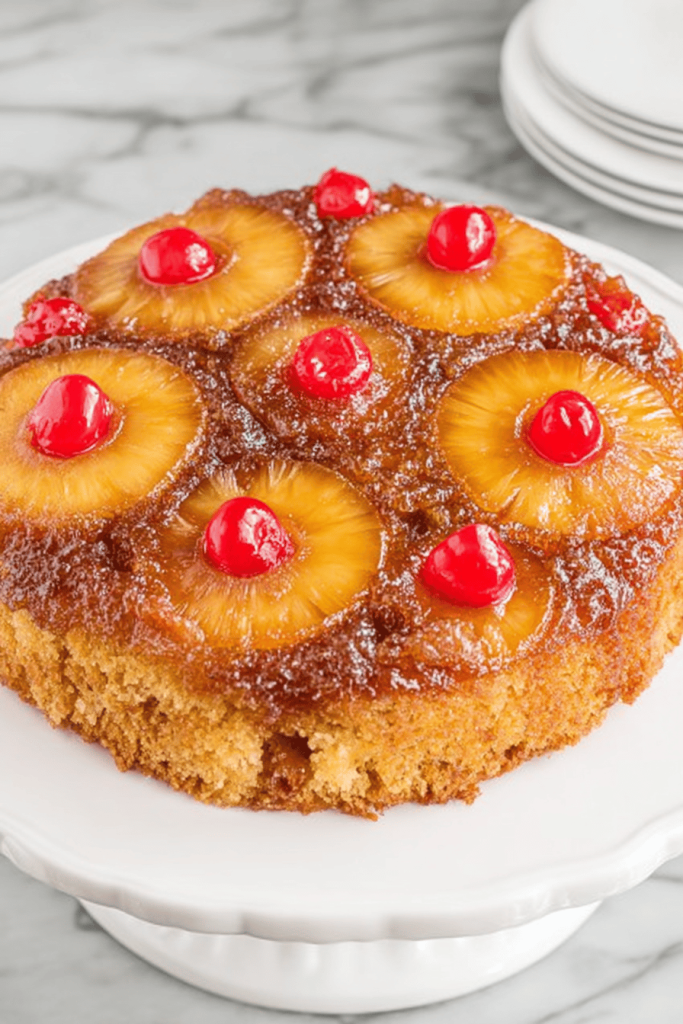 Easy Pineapple Upside-Down Cake Recipe