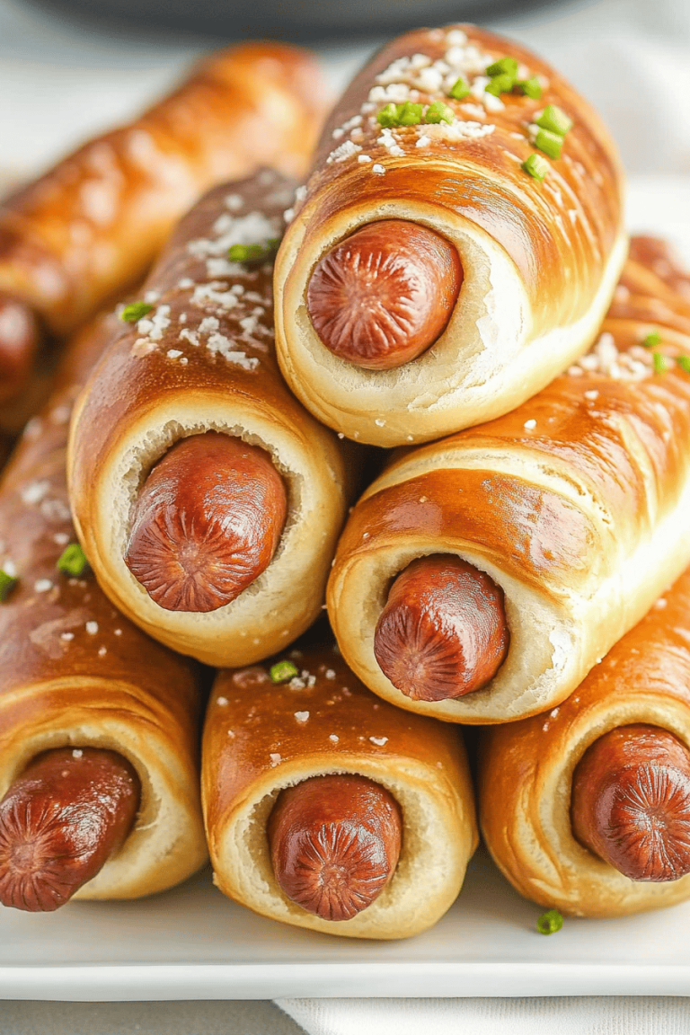 Easy Pretzel Dogs Recipe