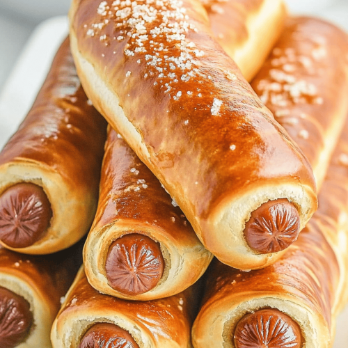 Easy Pretzel Dogs Recipe