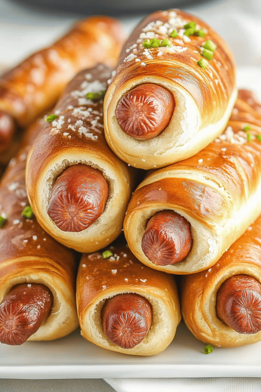 Easy Pretzel Dogs Recipe