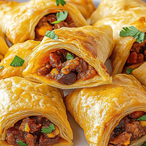 Easy Puff Pastry Tacos