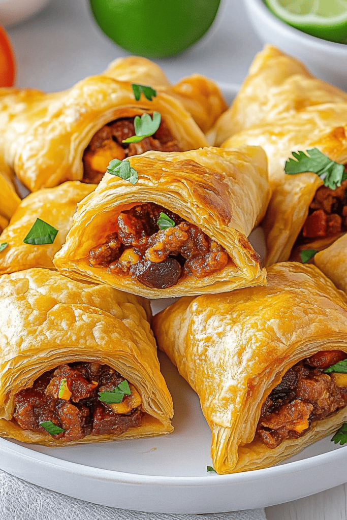 Easy Puff Pastry Tacos