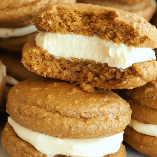 Easy Pumpkin Cheesecake Whoopie Pies Recipe