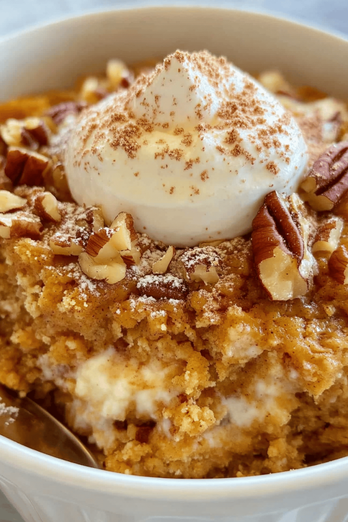 Easy Pumpkin Pie Pecan Cobbler Recipe