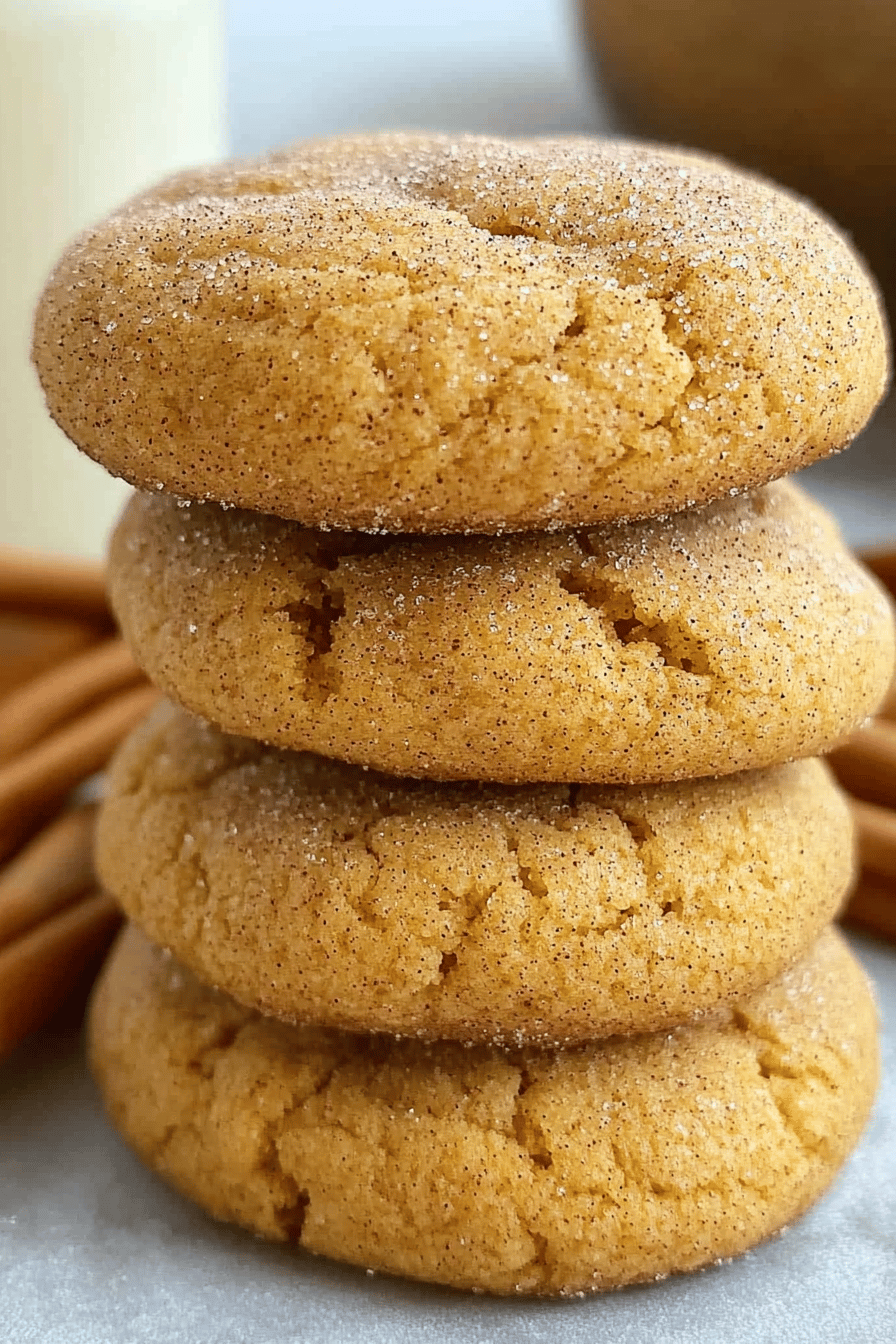 Easy Pumpkin Snickerdoodles Recipe ingredients