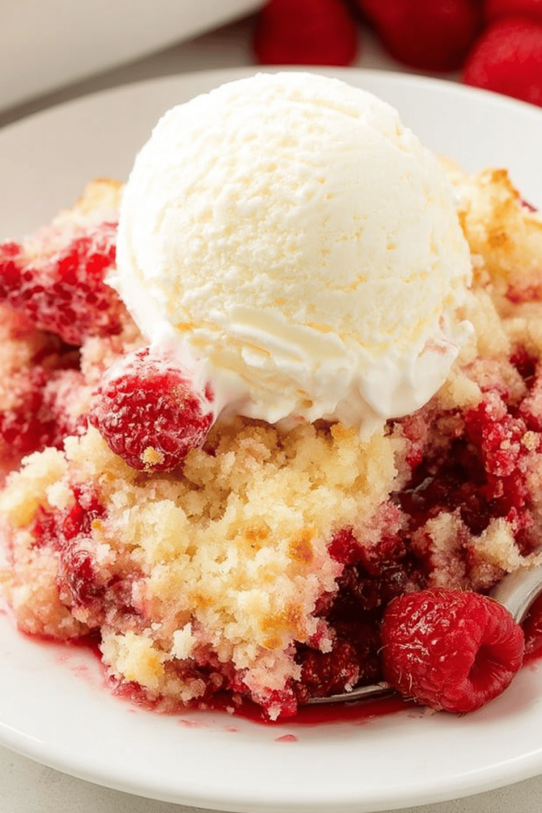 Easy Raspberry Cobbler Recipe