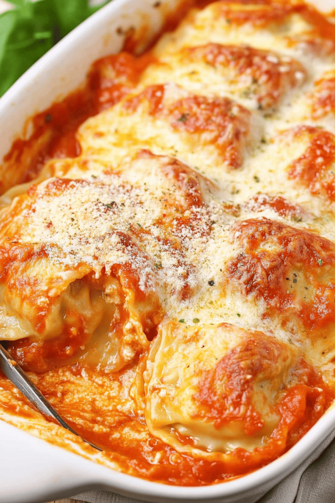 Easy Ravioli Bake Recipe