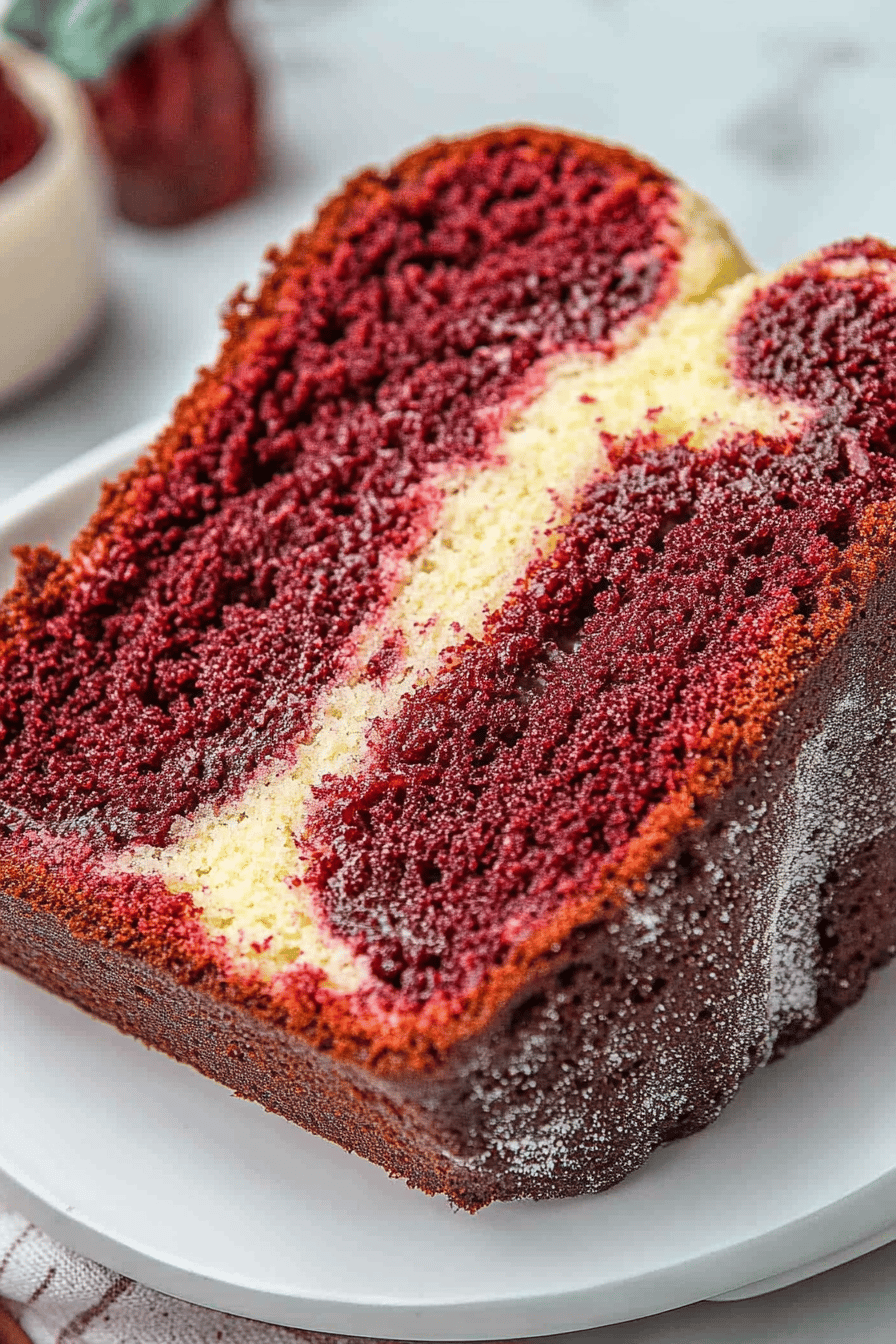 Easy Red Velvet Loaf Recipe ingredients