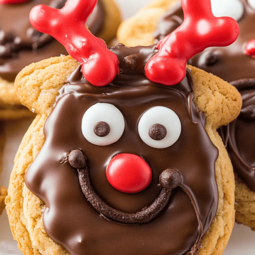 Easy Reindeer Cookies Recipe
