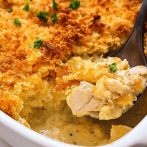 Easy Ritzy Chicken Casserole Recipe