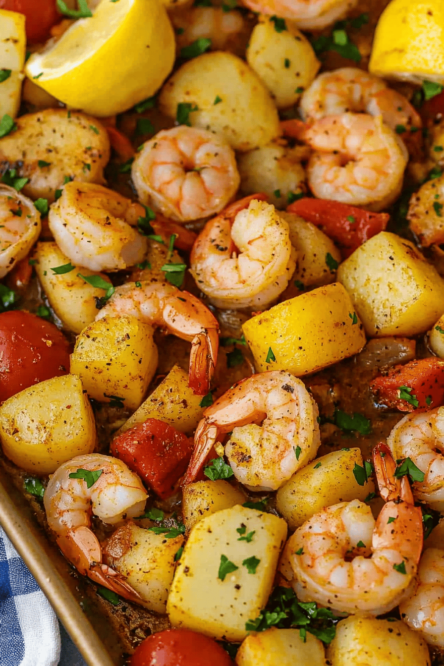 Easy Sheet Pan Shrimp Boil Recipe