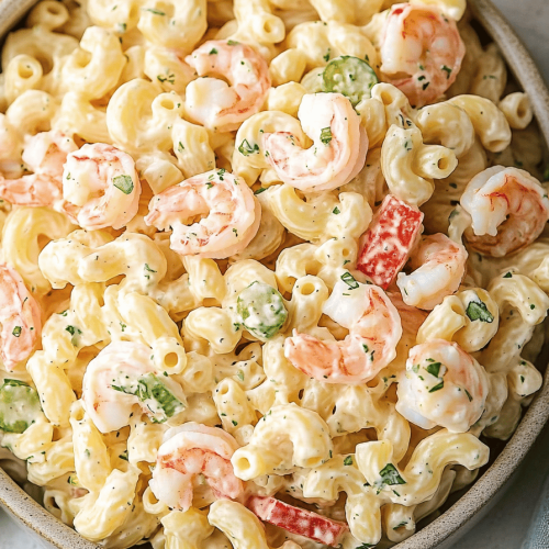 Easy Shrimp Macaroni Salad Recipe