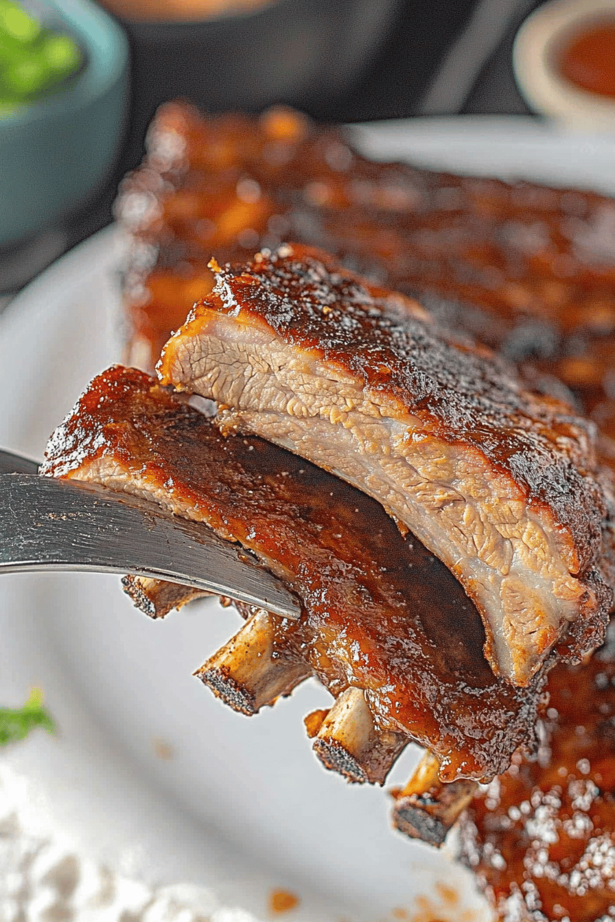 Easy Slow-Cooked Oven Ribs ingredients