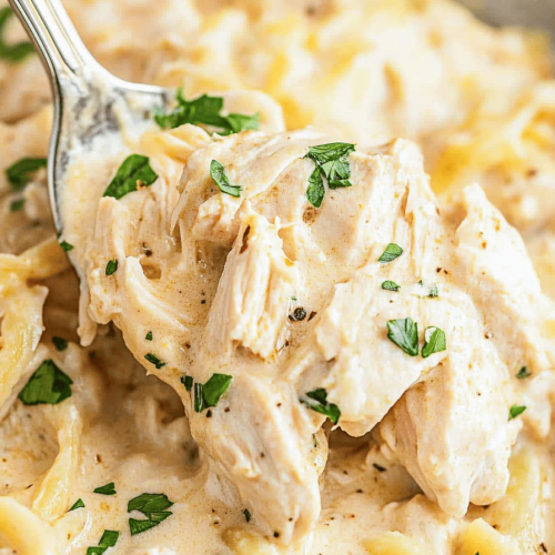 Easy Slow Cooker Creamy Italian Chicken