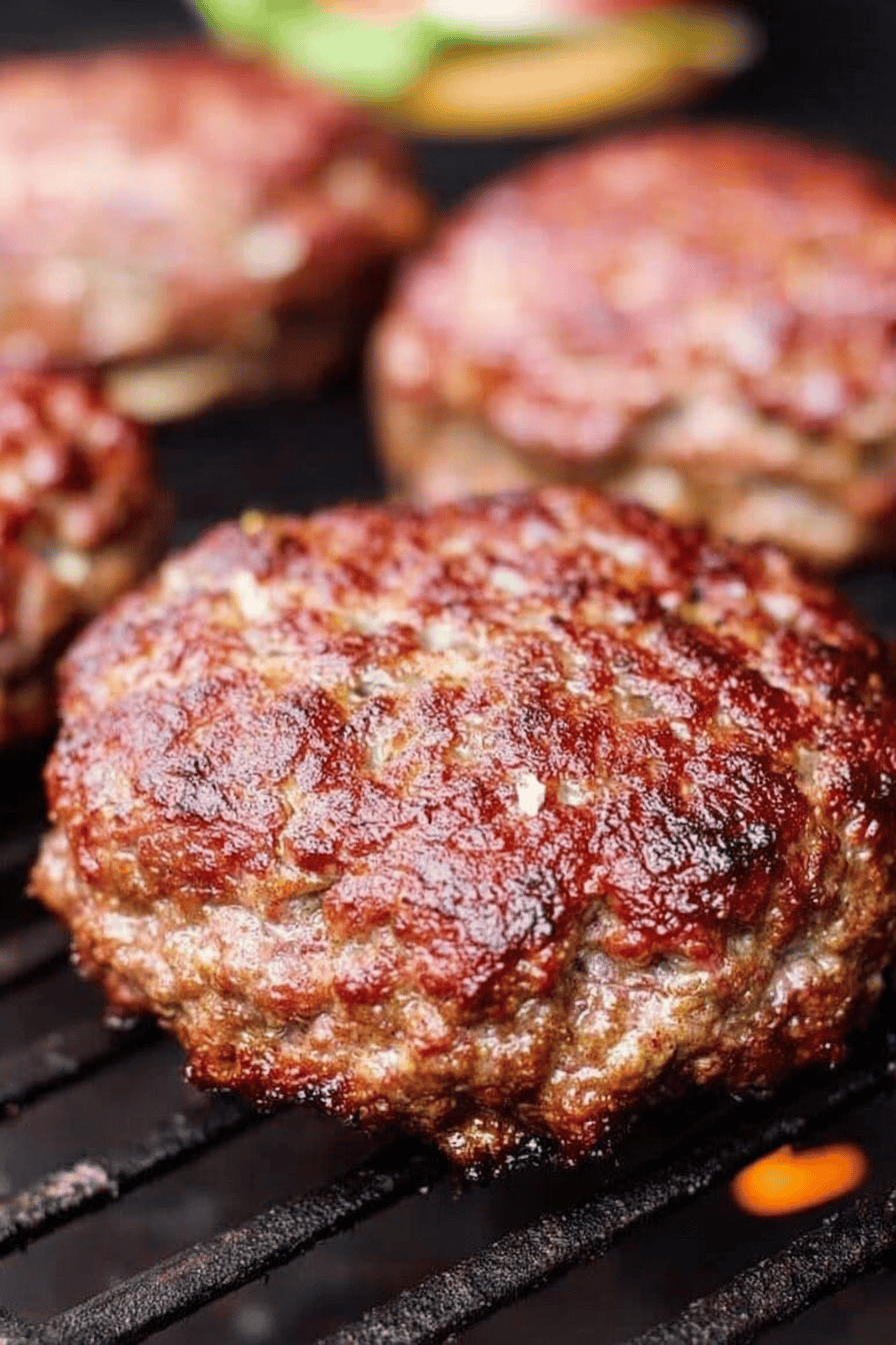 Easy Smoked Hamburgers Recipe ingredients