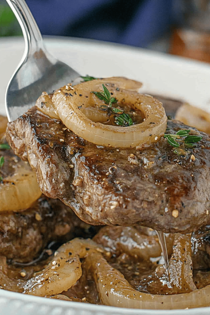 Easy Smothered Steak Recipe
