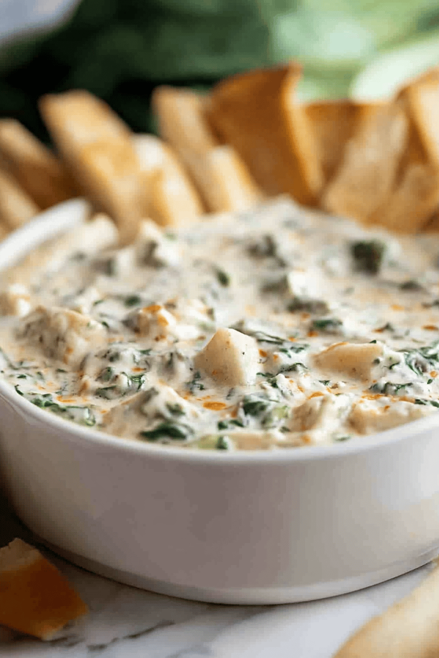 Easy Spinach Dip Recipe ingredients