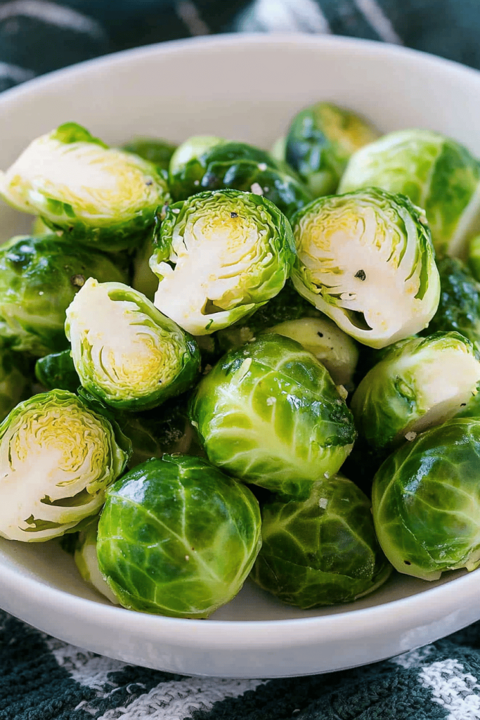 Easy Steamed Brussels Sprouts Recipe