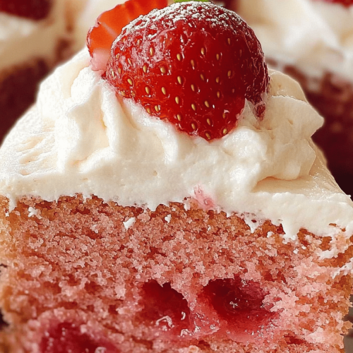 Easy Strawberry Cake Recipe