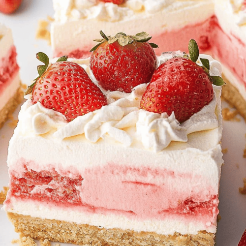 Easy Strawberry Cheesecake Lush Recipe