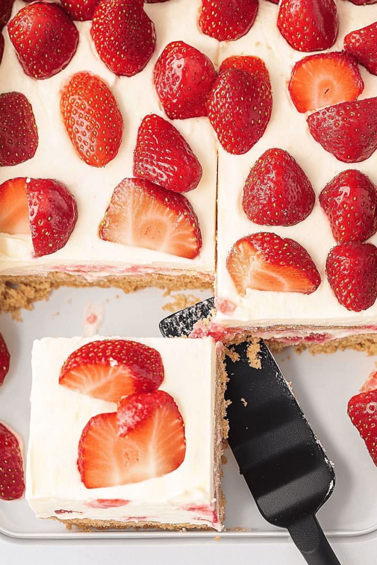 Easy Strawberry Icebox Cake Recipe
