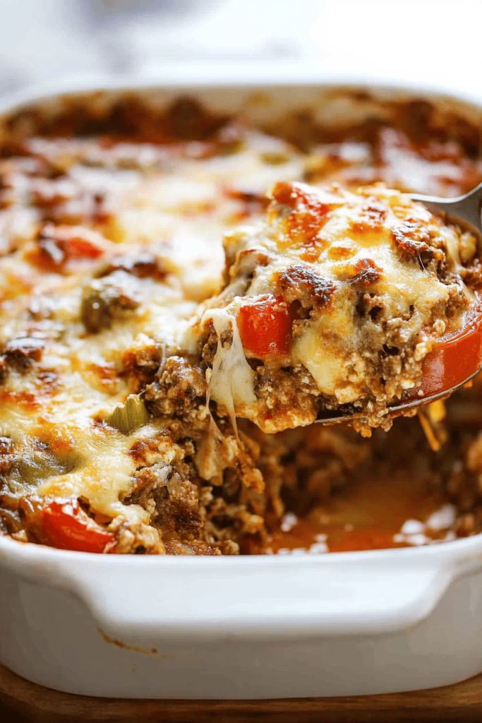 Easy Stuffed Bell Pepper Casserole Recipe