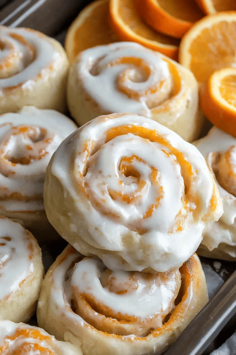Easy Sweet Orange Rolls Recipe