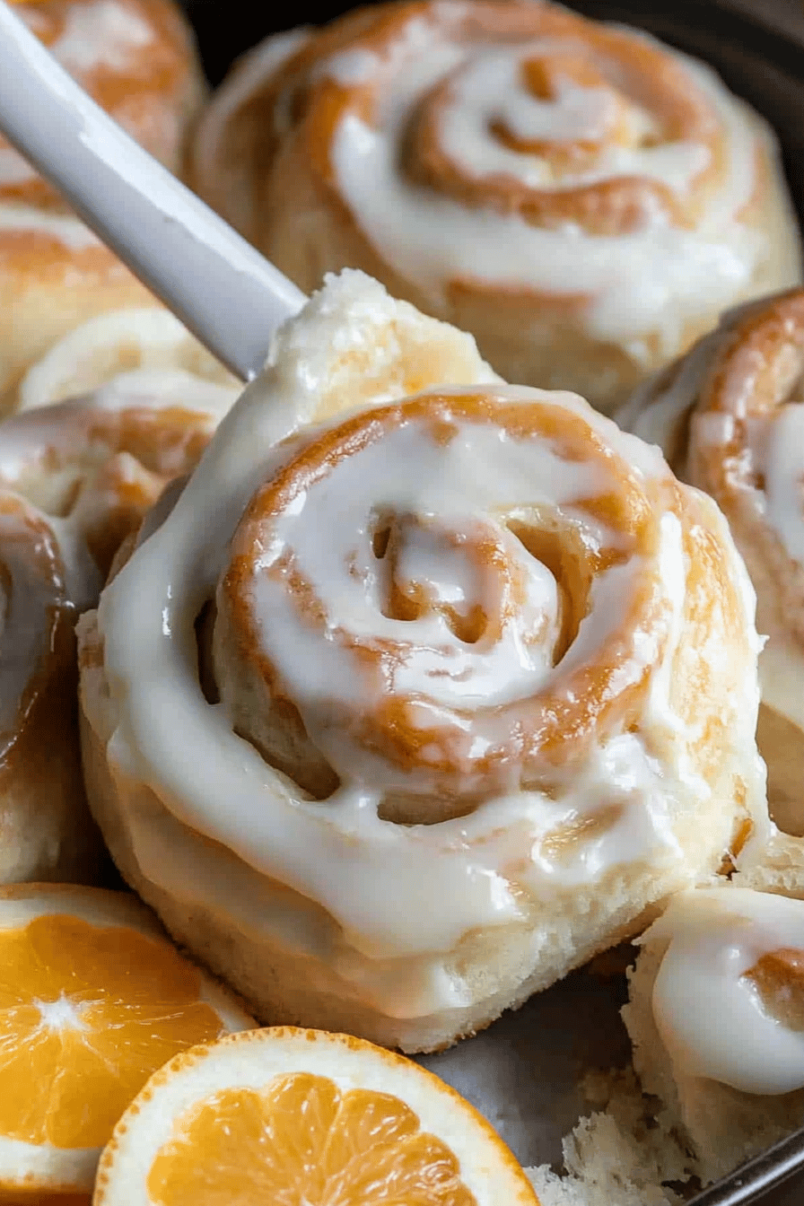 Easy Sweet Orange Rolls Recipe ingredients