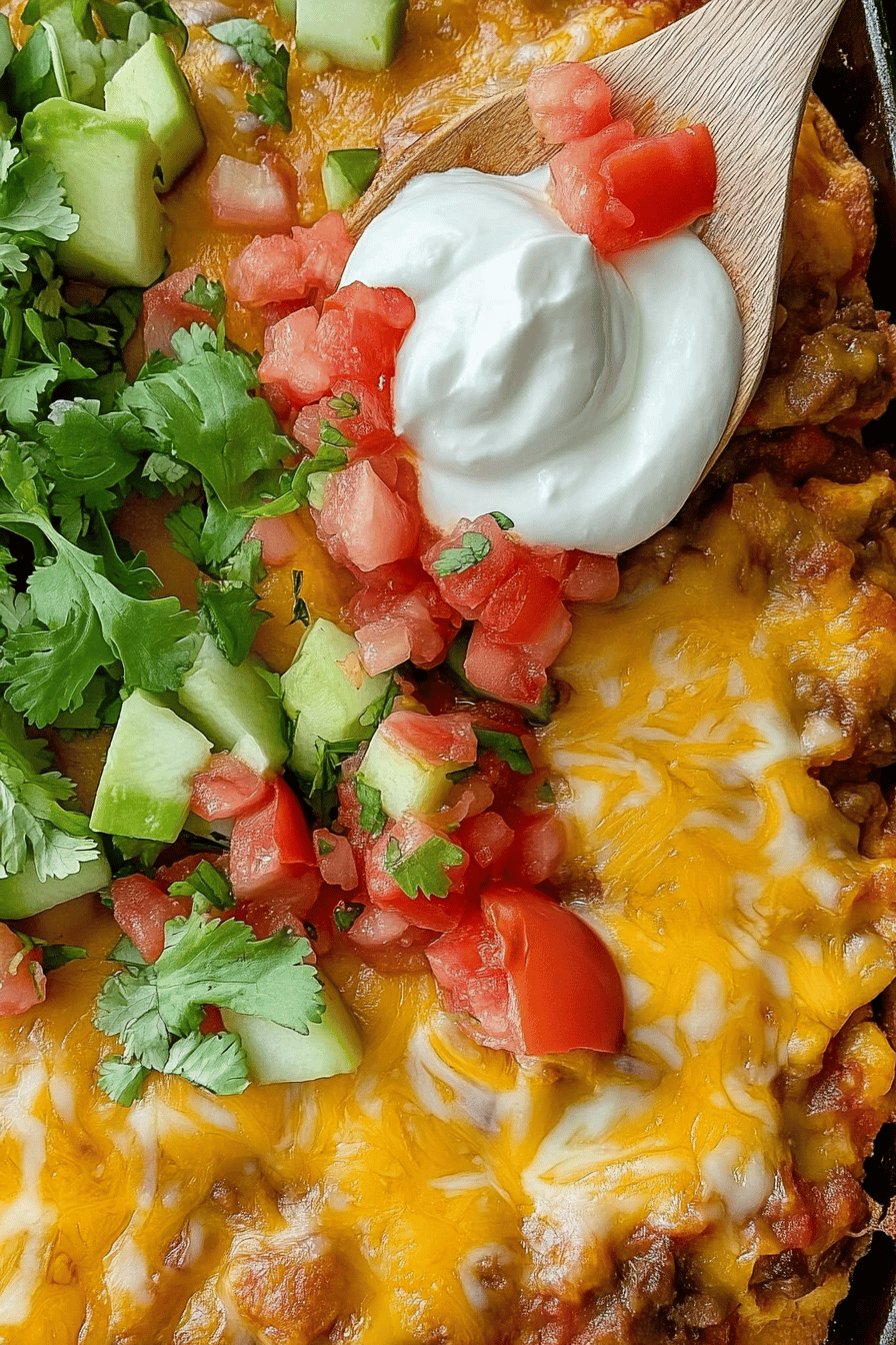 Easy Taco Biscuit Bake Recipe ingredients