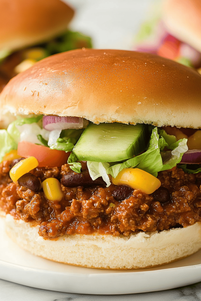Easy Taco Sloppy Joes Recipe