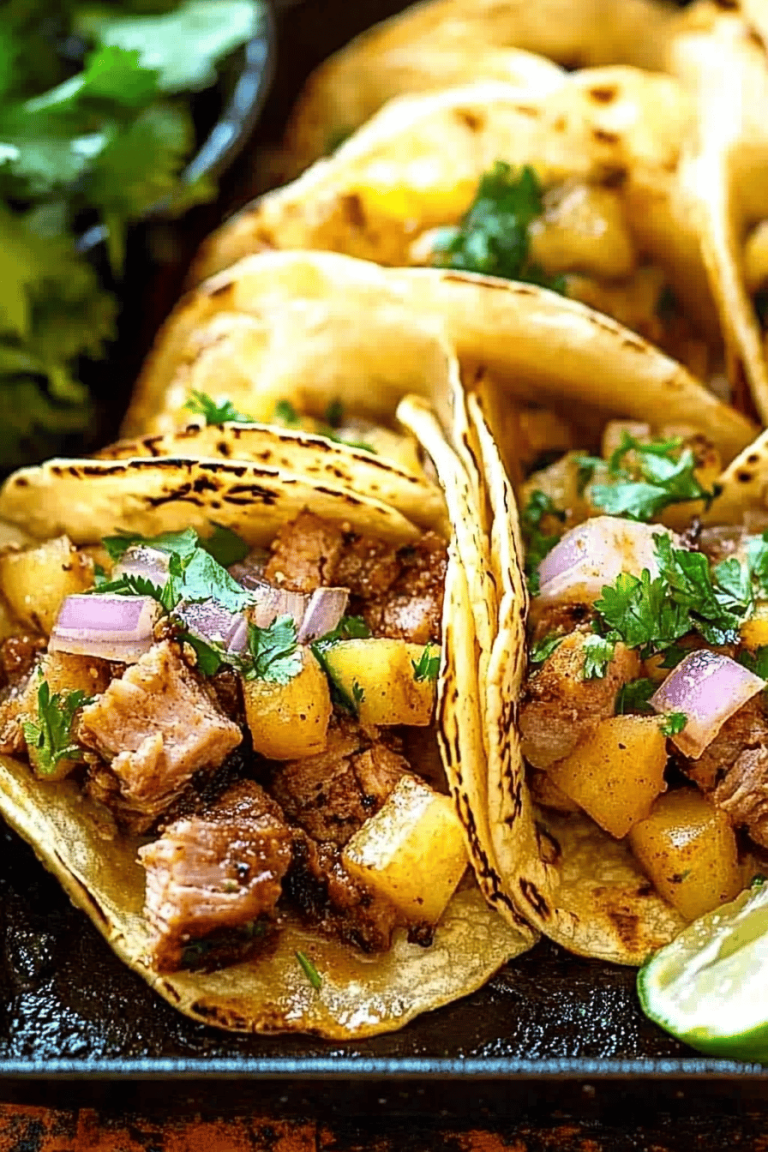 Easy Tacos al Pastor Recipe